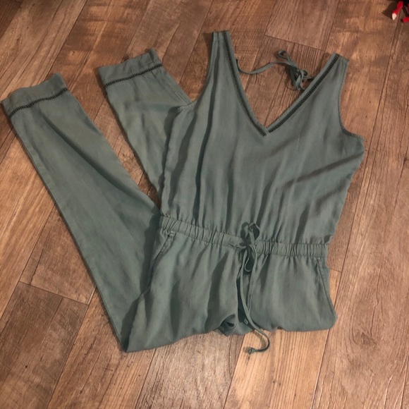 cloth & stone Pants - Cloth & Stone green Juliana jumpsuit